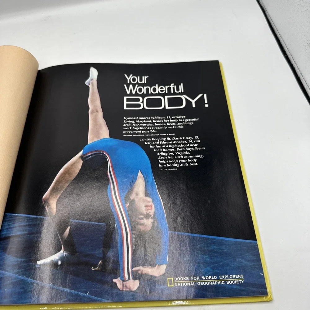 Your Wonderful Body! -‎ 1982 National Geographic Hardcover - World Explorers